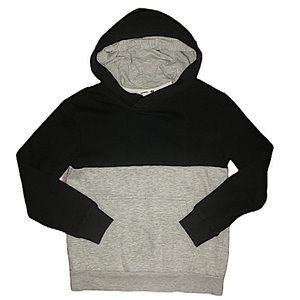 PICK 🔴 5/$25 SALE 🔴 H&M Boys Black & Gray Color-Block Basic Hoodie